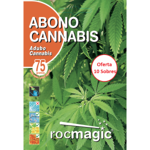 ABONO SOBRE CANNABIS 75GR PROMOCION 10UDs