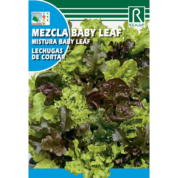 MEZCLA BABY LEAF LECHUGAS DE CORTAR SEMILLA