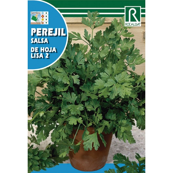 PEREJIL DE HOJA LISA 2 SEMILLA