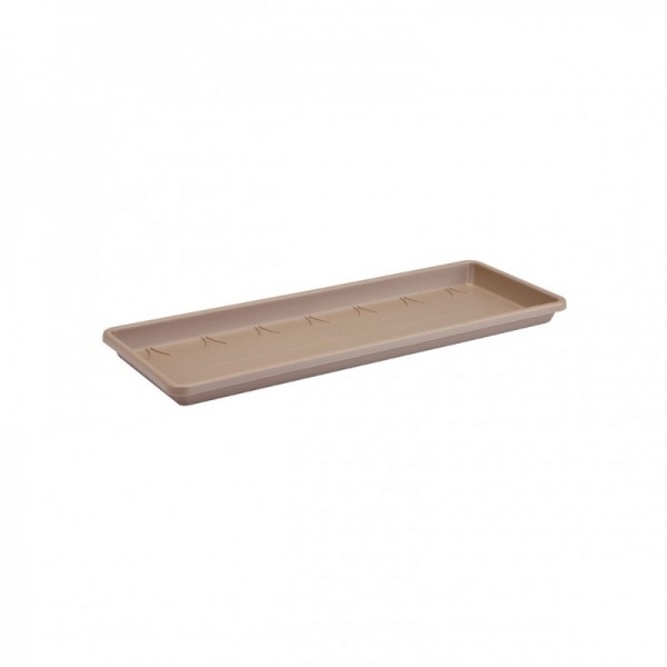 Barcelona trough saucer 50cm taupe