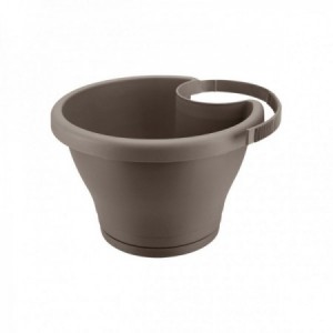 Corsica drainpipe clicker 24cm taupe