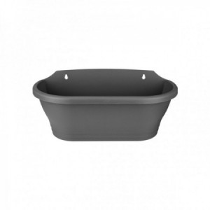 Corsica wall basket 39cm anthracite