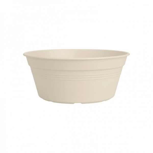 Green basics bowl 27cm COTTON WHITE