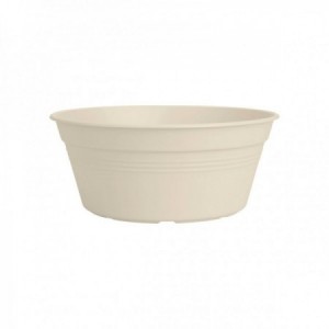 Green basics bowl 27cm COTTON WHITE