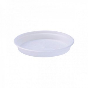 Green basics orchid saucer 14cm TRANSPARENT