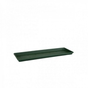 Green basics trough saucer 50cm leaf green