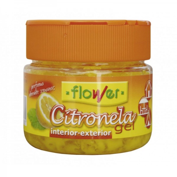 CITRONELA GEL 125GR FLOWER 1UD